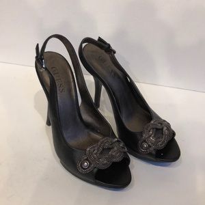 Guess slip back Heels, size 7M
